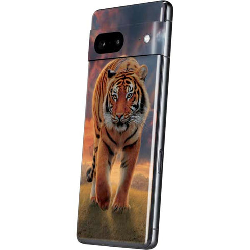 Rising Tiger by Vincent Hie Pixel Skins